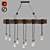 Modern Adjustable Ceiling Light 3D model small image 1