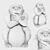 Zara Home Monkey Pillow 3D model small image 4