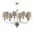 Elegance in Light: Vivien Chandelier 3D model small image 1