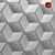 Hexahedral 3D Panel: Stunning Design 3D model small image 1