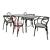 Elegant Thonet Vienna Seating Set 3D model small image 2