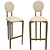 Circus Bar Stool: Ergonomic Design 3D model small image 1