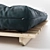 Authentic Japanese Futon: Classic Comfort 3D model small image 6