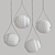 Capsula Pendant Light: Stunning Design & Soft Illumination 3D model small image 2