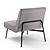 Retro Chic Armchair - La Redoute Rafa 3D model small image 3