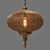 Exquisite Indian Chandelier | Authentic Design & TurboSmooth-Compatible 3D model small image 1