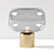 Elegant Mushroom Lamp - Normann Copenhagen 3D model small image 1