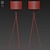 Elegant Clara Tripod Lamp 3D model small image 2