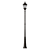 Elegant Forged Street Lamp 3D model small image 1