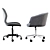 Halmar Uber Riso | Stylish Office Chair 3D model small image 3