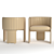 Elegant Luigi Massoni Armchair 3D model small image 4