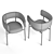 Bold Font Armchair: High-Quality, Detailed 3D Model 3D model small image 5