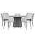 Modern Dining Table Set 3D model small image 2