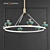 Elegant Roseland Ceiling Light 3D model small image 1