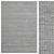 Elegant Alva Carpet - Dark Gray/White 3D model small image 1