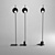 Versatile LED Floor Lamp- AXOLIGHT KWIC 3D model small image 1