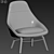  Contemporary Field Lounge Chair 3D model small image 2