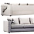 Ikea Vimle 3-Seat Sofa 3D model small image 2