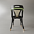 Renewal Epoxy-Infused Wooden Chair 3D model small image 3