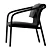 Sleek and Modern Leon Chair 3D model small image 3