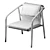 Sleek and Modern Leon Chair 3D model small image 5