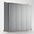 Kayra Stylish Wardrobe: Modern, Spacious, and Versatile 3D model small image 1