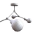 Modern Pendant Chandelier, Nowodvorski Twig 9140 3D model small image 2