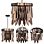 Elegant Chandelier: Arteriors' Waldorf Beauty 3D model small image 1