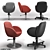 Sleek VIDA Chair by Welonda 3D model small image 1