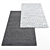 Modern Style Rugs Set 3D model small image 2