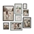 Family Memories: 8-Piece Photo Set 3D model small image 1