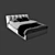 Sleek Warp Bed by Lema 3D model small image 3