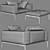 Flexform Lifesteel: Stylish Armchair for Modern Living 3D model small image 5