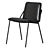 Modern Leather Sling Chair 3D model small image 4