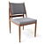 Eilif Organic Dining Chair 3D model small image 1
