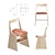 Fronda Chair with Storage | MATTIAZZI 3D model small image 4