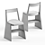 Fronda Chair with Storage | MATTIAZZI 3D model small image 5