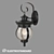 OM GL 1025D Outdoor Wall Light: Barrel D 3D model small image 1