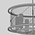 Industrial Loft Chandelier 3D model small image 3