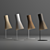 Sleek Birch Table Lamp 3D model small image 1