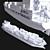 High-Quality Container Ship Model 3D model small image 5