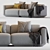  Versatile and Stylish Develius Modular Sofa 3D model small image 2