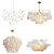 Elegant Chandelier Collection: Illuminate Your Space 3D model small image 1