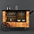 Sleek Bar Buffet: Cool, Stylish, and Functional 3D model small image 1