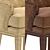 Elegant Tosconova Chloe Accent Chair 3D model small image 9