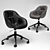 Elegant Leather Chair: HAY AAC-153 3D model small image 1