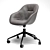 Elegant Leather Chair: HAY AAC-153 3D model small image 7