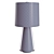 Elegant Rosa Glass Table Lamp 3D model small image 4