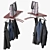 Sleek and Stylish NEXT Coat Rack 3D model small image 3