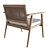 Anja Accent Chair: Elegant and Comfortable 3D model small image 2